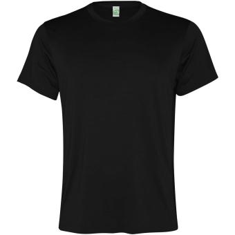 Slam short sleeve men's sports t-shirt, black Black | L