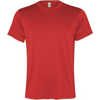 Slam short sleeve men's sports t-shirt, red Red | L