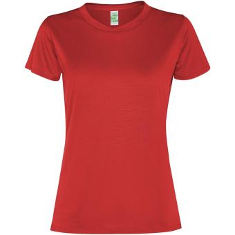 Slam short sleeve women's sports t-shirt, red Red | L