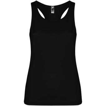 Shura women's sports vest, black Black | L