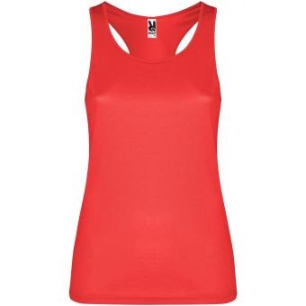 Shura women's sports vest, red Red | L