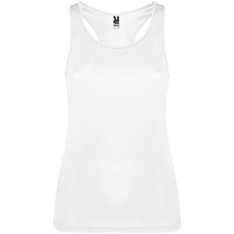 Shura women's sports vest, white White | L