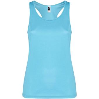 Shura women's sports vest, turqoise Turqoise | L