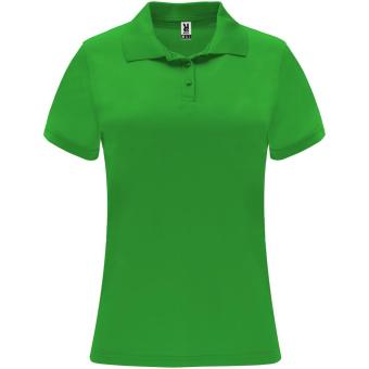 Monzha short sleeve women's sports polo, fern green Fern green | L