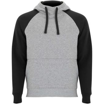 Badet unisex two-tone hoodie, graphite Graphite | XS