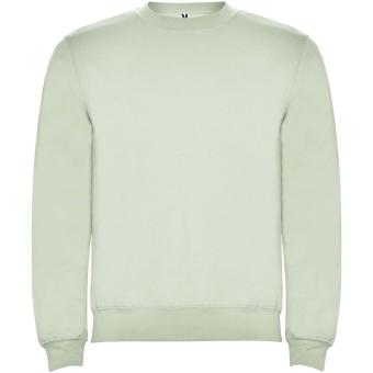 Clasica Sweatshirt mit Rundhalsausschnitt Unisex, Nebelgrün Nebelgrün | XS