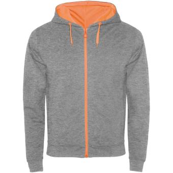 Fuji unisex sweat jacket, heather smoke Heather smoke | L