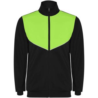 Evans unisex tracksuit, black, lime Black, lime | L