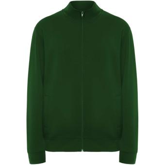 Ulan unisex full zip sweater, dark green Dark green | L