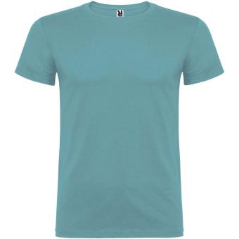 Beagle short sleeve men's t-shirt, dusty blue Dusty blue | XS