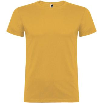 Beagle short sleeve men's t-shirt, ochre Ochre | XS