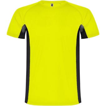 Shanghai short sleeve men's sports t-shirt, yellow Yellow | L