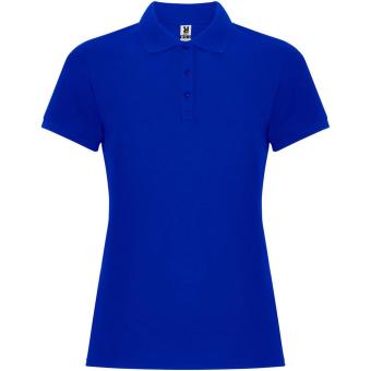 Pegaso Premium short sleeve women's polo, aztec blue Aztec blue | L