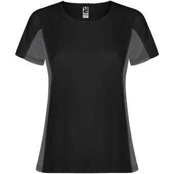 Shanghai short sleeve women's sports t-shirt, black Black | L