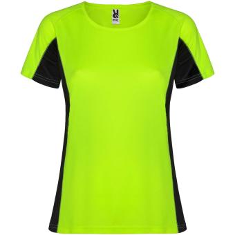 Shanghai short sleeve women's sports t-shirt, green Green | L