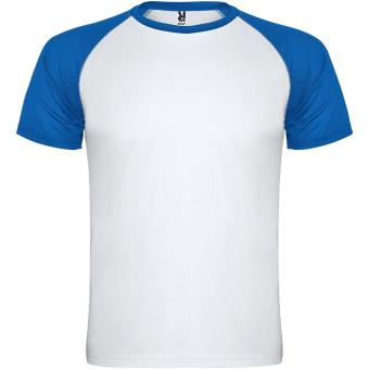 Indianapolis short sleeve unisex sports t-shirt, white/royal White/royal | L