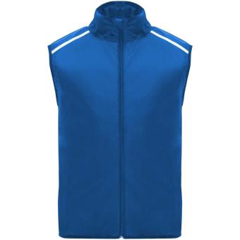 Jannu unisex lightweight running bodywarmer, dark blue Dark blue | XS