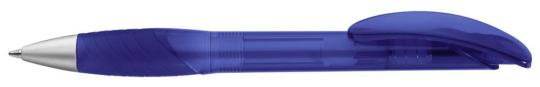 X-DREAM transparent SM Plunger-action pen Blue