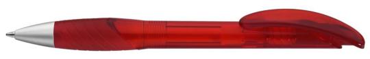 X-DREAM transparent SM Plunger-action pen Red