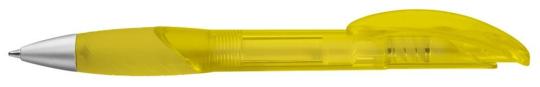 X-DREAM transparent SM Plunger-action pen Yellow