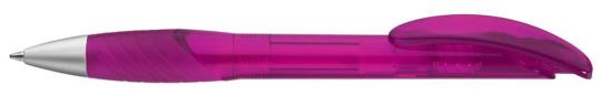 X-DREAM transparent SM Plunger-action pen Magenta