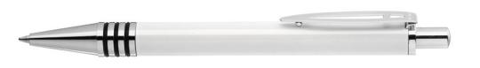 SUPREME Plunger-action pen White