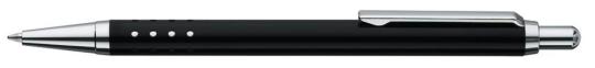 SLIMLINE Plunger-action pen Black