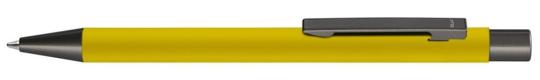 STRAIGHT GUM Plunger-action pen Yellow
