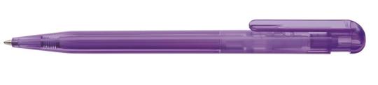 CARRERA transparent Druckkugelschreiber Violett