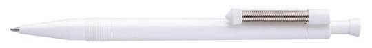 FLEXI Plunger-action pen White