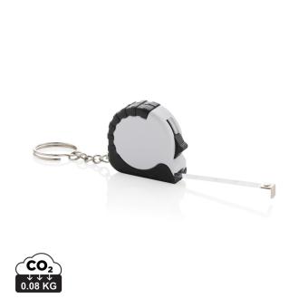 XD Collection MeasureMate RCS reycled ABS 1 meter tape keychain 