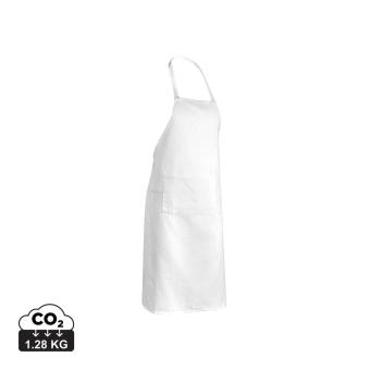 XD Collection Impact AWARE™ Recycled cotton apron 180gr White