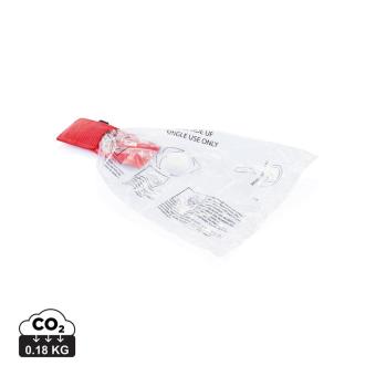 XD Collection Keychain CPR mask Red