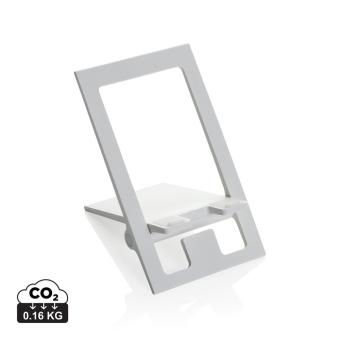 XD Collection SnapStand RCS recycled plastic foldable phone stand White