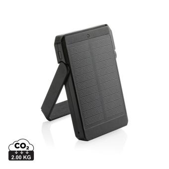 XD Xclusive Skywave 5000mah Solar Powerbank, 10W Wireless aus rPlastik Schwarz