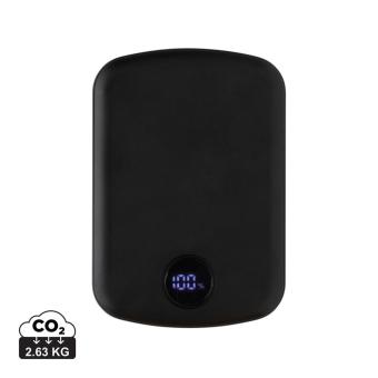 XD Collection MagBoost RCS recycled plastic 5000 mah magnetic powerbank Black