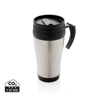 XD Collection Stainless steel mug Silver