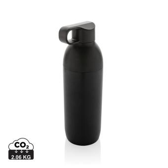 XD Xclusive Flow RCS recycled stainless steel vacuum bottle Black