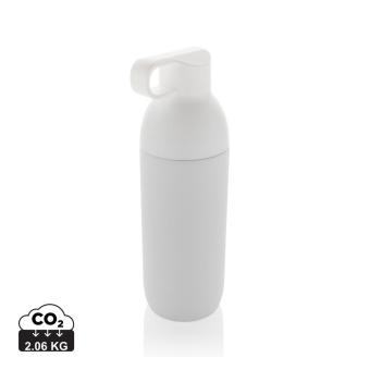 XD Xclusive Flow RCS recycled stainless steel vacuum bottle White