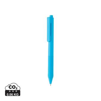 XD Collection X9 solid pen with silicone grip Aztec blue