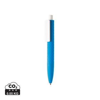 XD Collection X3-Stift mit Smooth-Touch Blau/weiß