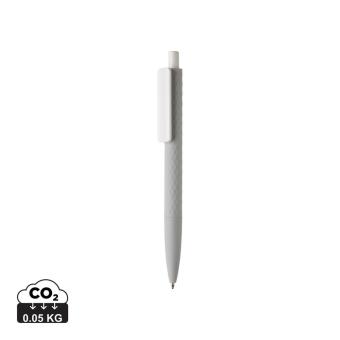 XD Collection X3-Stift mit Smooth-Touch Grauweiß