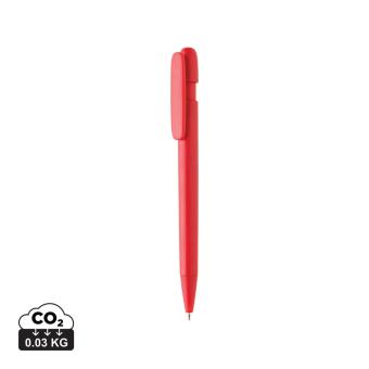 XD Collection Devin Solid Stift aus GRS zertifiziertem rABS Rot