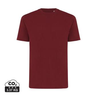 Iqoniq Sierra Lightweight T-Shirt aus recycelter Baumwolle, Burgunderrot Burgunderrot | XS