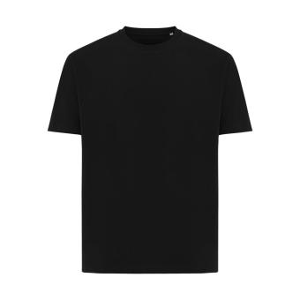 Iqoniq Teide recycled cotton t-shirt, black Black | XXS