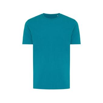 Iqoniq Brett recycled cotton t-shirt, Verdigris  | XS