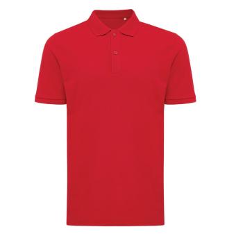 Iqoniq Yosemite Piqué-Poloshirt aus recycelter Baumwolle, rot Rot | XL