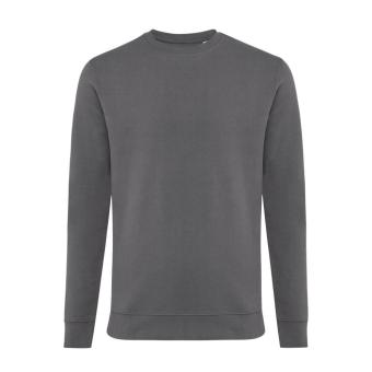 Iqoniq Zion recycled cotton crew neck, anthracite Anthracite | XXS