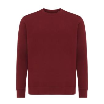 Iqoniq Etosha lightweight recycled cotton crew neck, Burgundy red Burgundy red | XXS