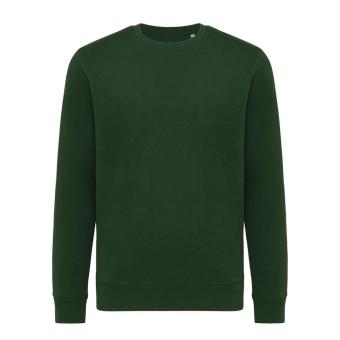 Iqoniq Etosha Lightweight Sweater aus recycelter Baumwolle, Waldgrün Waldgrün | XXS